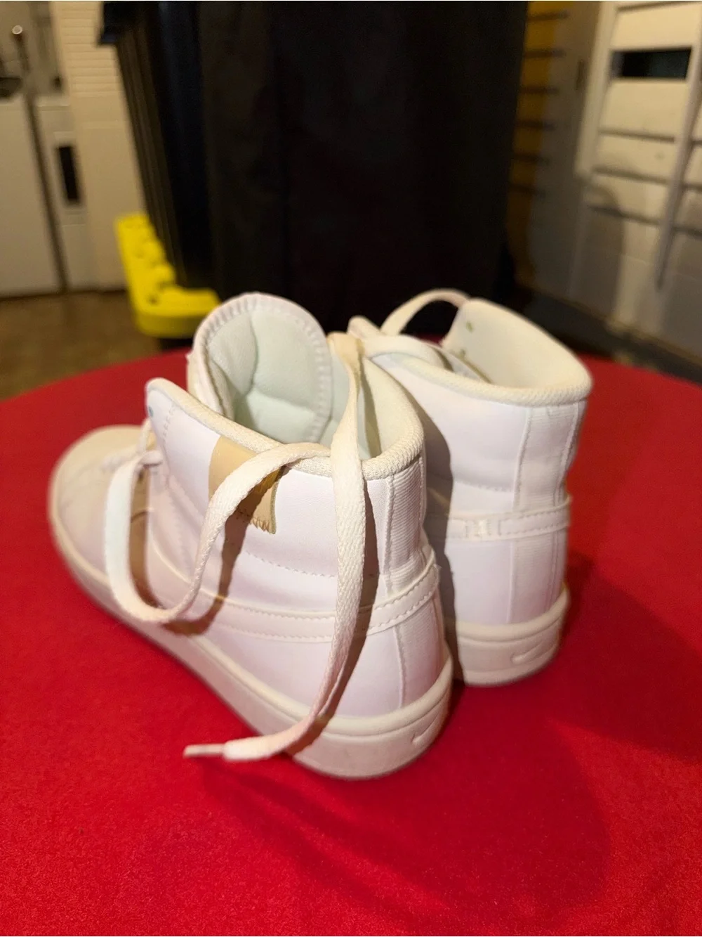 Nike White High-Top Sneakers